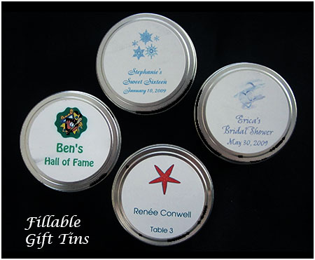 Fillable Gift Tins